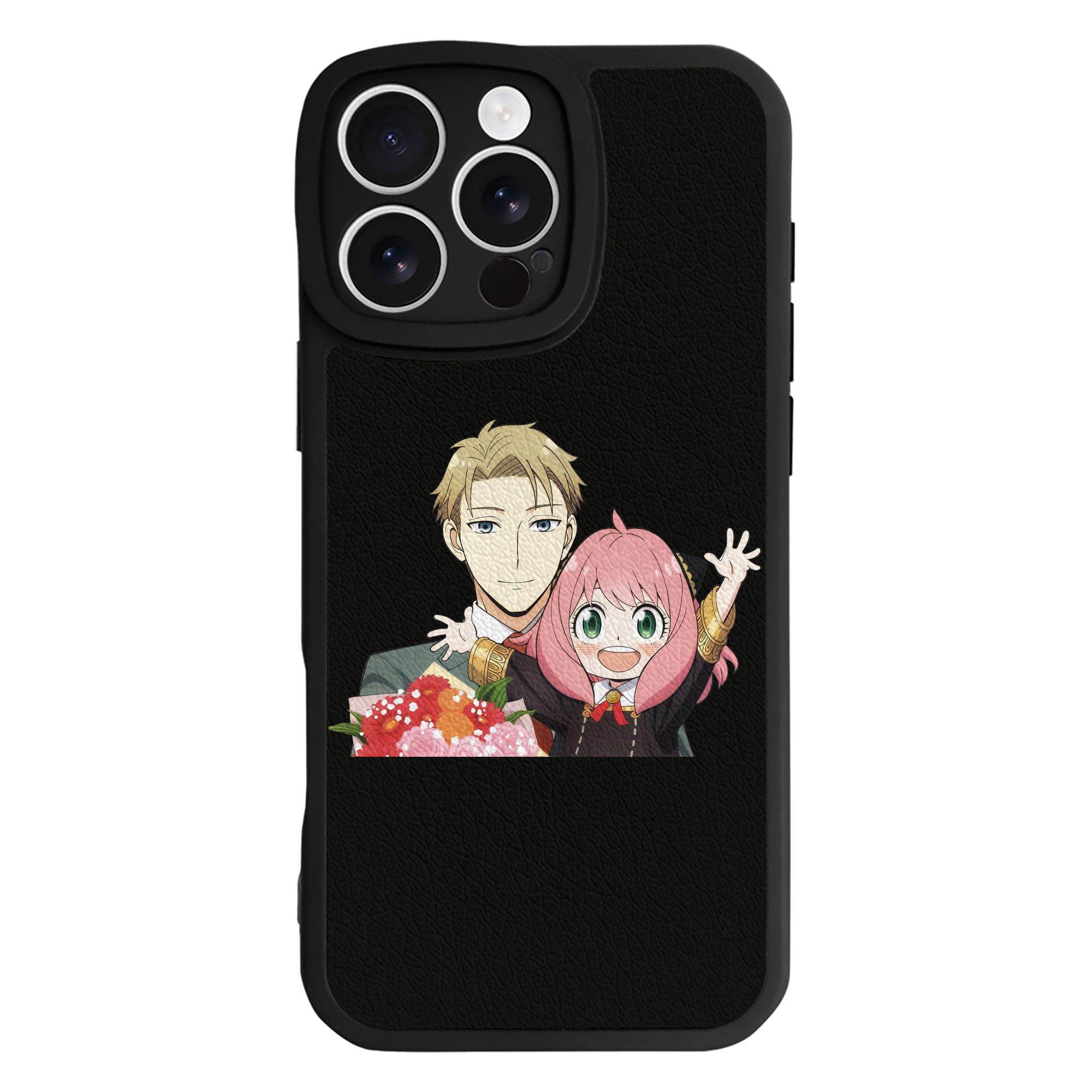 （画像用） SPY×FAMILY间谍家家酒 【iPhone 16シリーズ対応】シリコンスマホケース（レザー調） 材質：シリコン